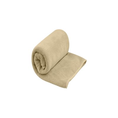 Sea to Summit Tek Towel, Plush Camping and Travel Towel, Small (16 x 32 inches), Desert Brown
