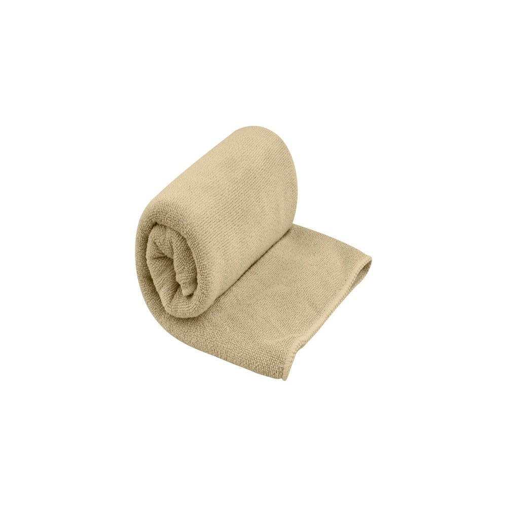 Sea to Summit Tek Towel, Plush Camping and Travel Towel, Small (16 x 32 inches), Desert Brown