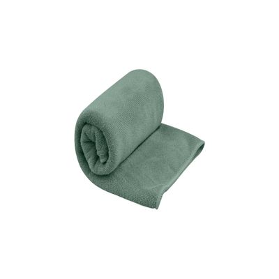 Sea to Summit Tek Towel, Plush Camping and Travel Towel, Small (16 x 32 inches), Sage Green