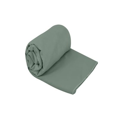 Sea to Summit Drylite Towel, Lightweight Camping and Travel Towel, Medium (20 x 39 inches), Sage Green