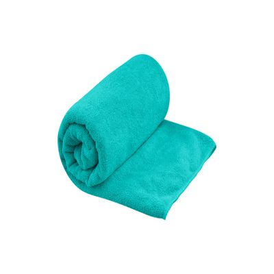 Sea to Summit Tek Towel, Plush Camping and Travel Towel, Medium (20 x 39 inches), Baltic Blue