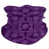TOP HEADWEAR Multifunctional Face Covering Neck Gaiter Scarf - Navy Paisley view 1