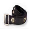 GELLS Boston Bruins NHL Hockey Belt Officially Licensed With Nickel Finished Brass Buckle And Logo Tin Adult Size Small view 1