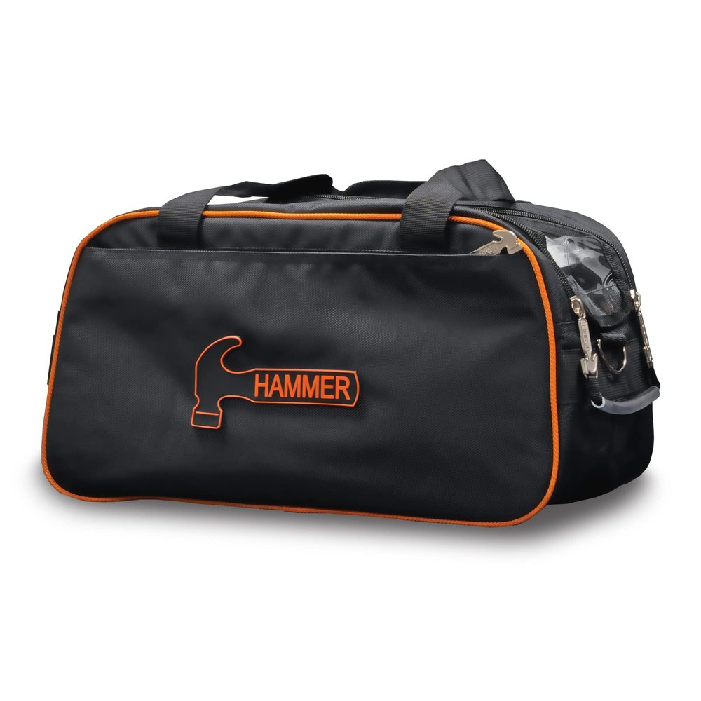 Hammer Premium Double Tote Bowling Bag Black Orange