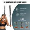 Angles90 Sling Trainer - Black, Nylon & Neoprene - Full-Body Strength with Suspension Trainers - Neutral-Grip Pull Up Handles - Doorway Dip & Travel Pull Up Bar view 2