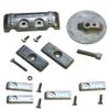 Aluminum Anode Kit for Mercury Verado 6 Outboard Motors US Military Grade Aluminum Anode Kit with Hardware Replaces 8M0126670, Martyr CMVERADO06KITA, Seachoice 95121, Sierra 18-6157, Tecnoseal 20816AL view 1