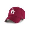 '47 Los Angeles Dodgers Hat Mens Womens MVP Adjustable Baseball Cap, Cardinal Red, One Size view 1