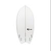 Culture Surfboards Fish Ride Model Surfboard | Sizes 5'0 ~ 7'0 with Carbon Strips or White (White 5'10) view 2