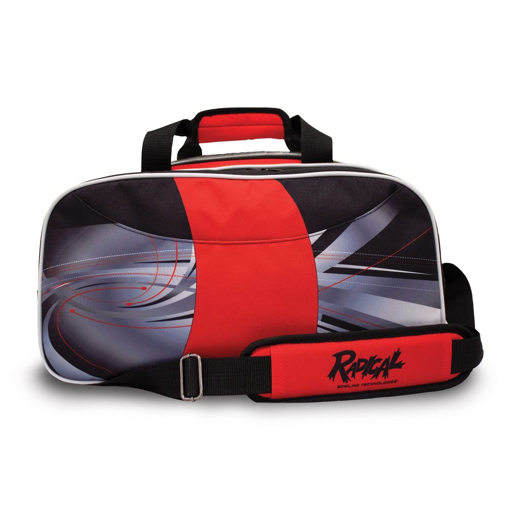 Radical Double Tote Bowling Bag Black Red
