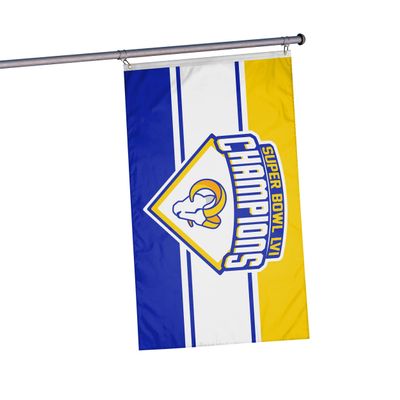 FOCO Los Angeles Rams NFL Super Bowl LVI Champions Horizontal Flag