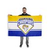 FOCO Los Angeles Rams NFL Super Bowl LVI Champions Horizontal Flag view 2