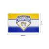 FOCO Los Angeles Rams NFL Super Bowl LVI Champions Horizontal Flag view 3