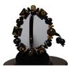 0.6" China Certified Nature Chalcedony Jade Barrel Beads Hand Made Bangle Bracelets 6398 view 1