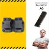 Houston Gun Holsters Double Kydex Magazine Pouch Case Concealment Tactical | Multi Use Holster Belt Loop for Pistol | Double Mag Case Pouch | Fits Double Mag Double Stack Glock .45 (KYC-113B) view 2