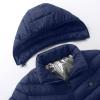 Warm Heating Coat for Womens Mens USB Smart Heated Jacket Lightweight Quilted Puffy Down Jacket Outdoor Coat view 4