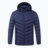 tuduoms Smart Heating Coat USB Electric Heated Jacket Hooded Quilted Lightweight Warm Winter Puffer Jacket for Women Men view 2
