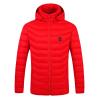 tuduoms Heated Down Jacket for Women Men USB Heating Puffer Coat Lightweight Warm Winter Quilted Puffy Snow Suit Outwear view 2