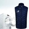 Cold-Proof Heated Clothing - Men's Women's Lightweight Heated Vest USB Electric Heated Jacket Outdoor Heating Coat view 3