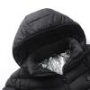 Warm Heating Coat for Womens Mens USB Smart Heated Jacket Lightweight Quilted Puffy Down Jacket Outdoor Coat view 3