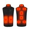 tuduoms Warm 9 Heating Areas Heated Coat Women's Men's Lightweight Electric Heating Jacket Winter Quilted Heated Down Vest view 1