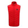 tuduoms Warm 9 Heating Areas Heated Coat Women's Men's Lightweight Electric Heating Jacket Winter Quilted Heated Down Vest view 2