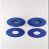 Olympic Plate to Standard Bar Adapters (Blue, 3-1/4") view 1