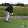 The Golf Swing Plate with 2 Alignment Sticks - Golf Swing Plane Training Aid - InTheHoleGolf view 4