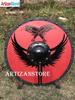 ARTIZANSTORE Aged Wood Shield Old Wooden Vikings Shield - SCA/LARP/Norse/Norway/Antique/Armor view 2