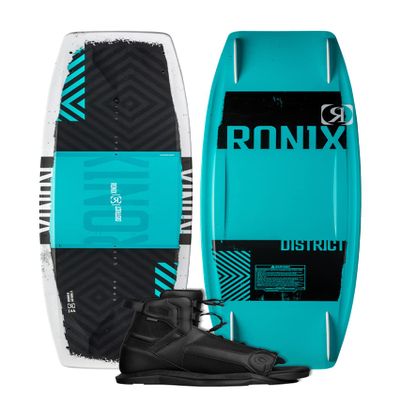 Ronix District Wakeboard, 134 cm w/ Divide Boots, 5-8.5