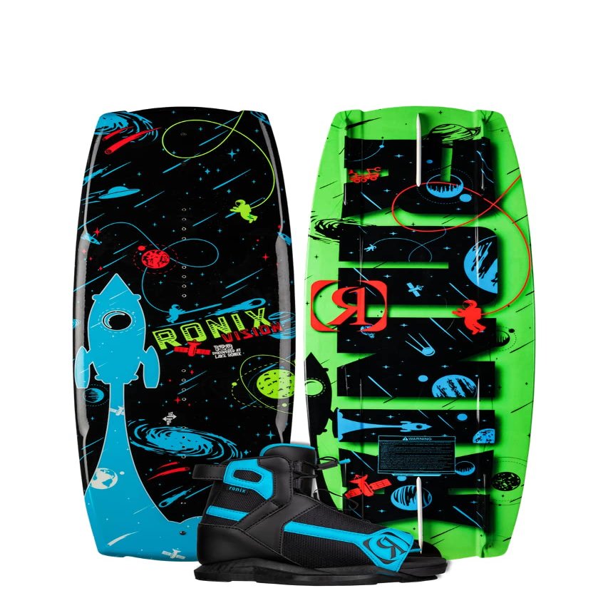 Ronix Vision Wakeboard, 120 cm w/ Vision Boots, 5-8.5