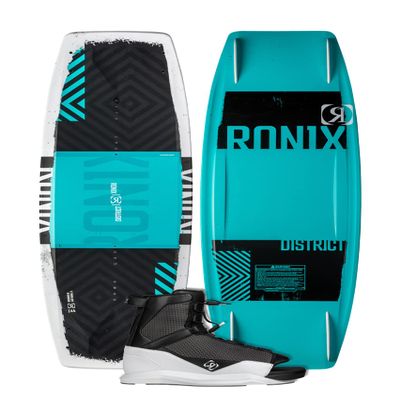 Ronix District Wakeboard, 134 cm w/ District Boots, 5-8.5