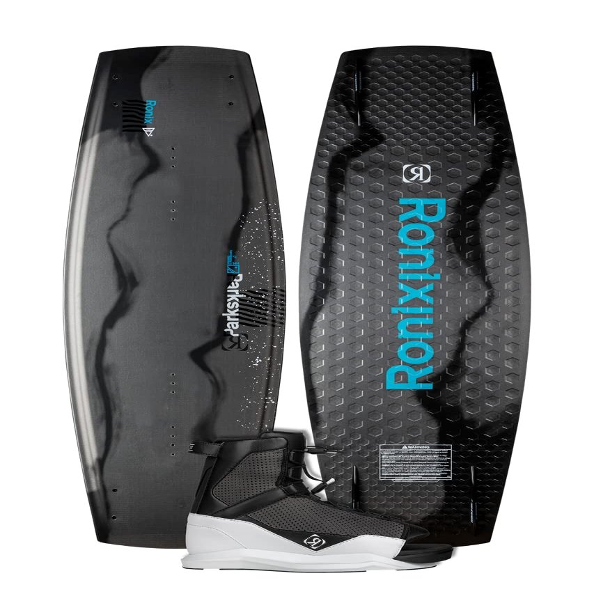 Ronix Parks Wakeboard, 139 cm w/ District Boots, 5-8.5