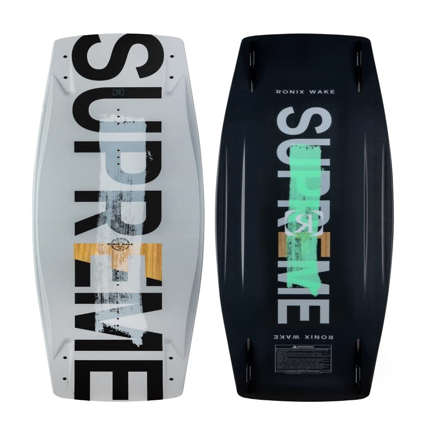 Ronix Supreme Sandwich Wakeboard, Dove Grey/Black, 141 cm