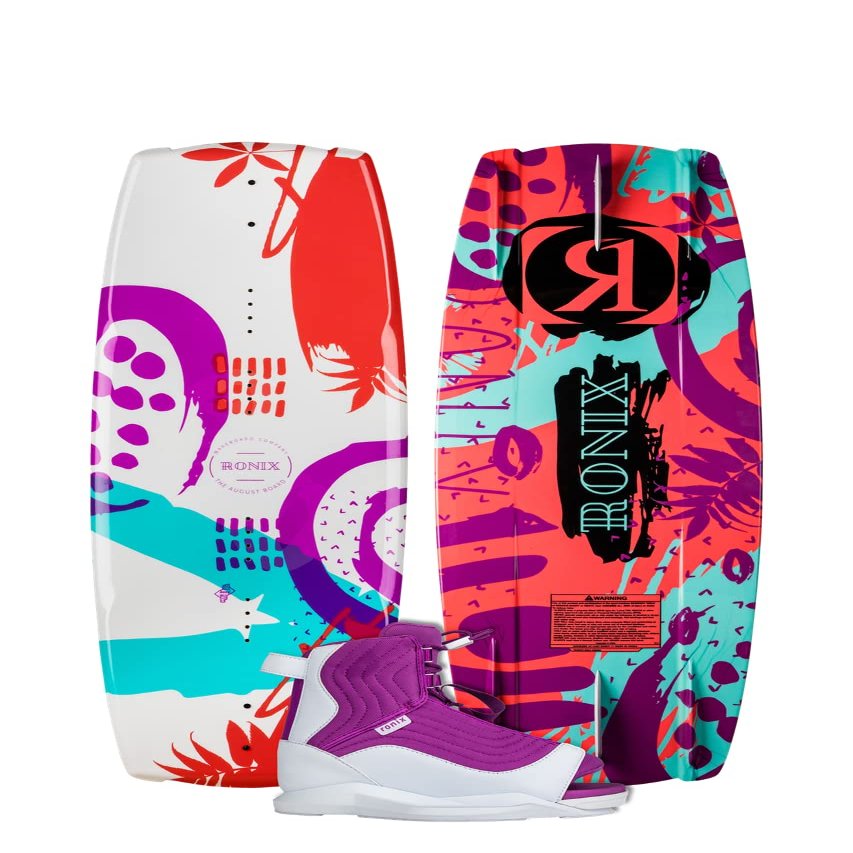 Ronix August Wakeboard, 120 cm w/August Boots, 2-6