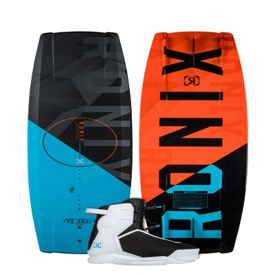 Ronix Vault Kid's Wakeboard, 125 cm w/ Vision Pro Boots, 6-7