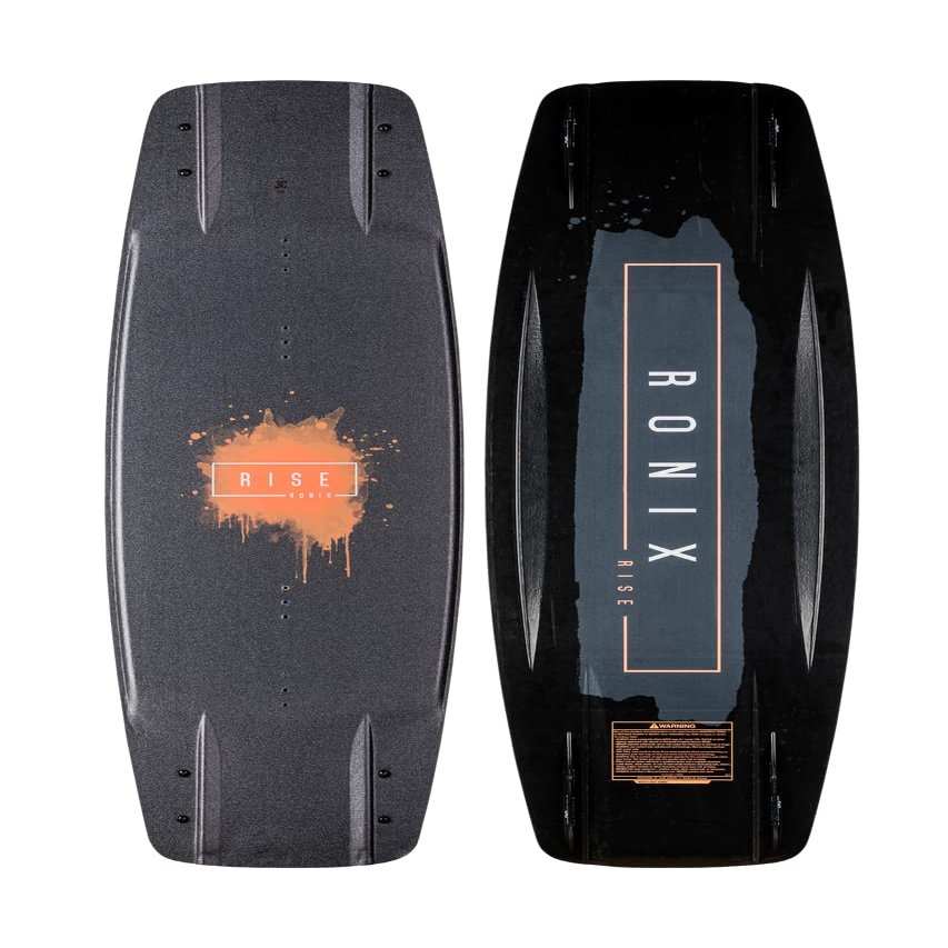 Ronix Rise Air Core 3 SF Wakeboard, Charcoal/Sunrise, 132 cm