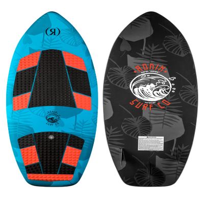 Ronix Marsh Mellow Thrasher Wakesurf Board, Blue / Black / Red, 4' 8"