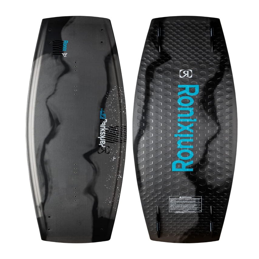 Ronix Parks Modello Wakeboard, Black/Smoked Chrome, 139 cm
