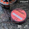 Mavrk Fly Fishing Tracer 62 Euro-Nymph Line Leader System Competition Style 62 feet Fly line Leader bi-Color Indicator sighter line Tippet Ring view 3