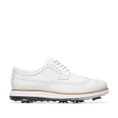 Cole HAAN Mens ORIGINALGRAND Tour Golf Waterproof, Optic White/Natural/Optic White, 13-M US