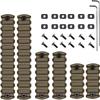 Gotical - 6 Pack Rails,Compatible with MLOK Devices, 13, 7 & 5 Pack of 2 Each, 12 Screws and 12 Nuts view 1