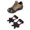 Walk Traction Cleats, Strong Traction Wear Resistant Anti Slip Ice Traction Cleats Rubber + Stainless Steel for Gentle Ice Rinks for Scenic Grassland view 3