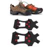 Walk Traction Cleats, Strong Traction Wear Resistant Anti Slip Ice Traction Cleats Rubber + Stainless Steel for Gentle Ice Rinks for Scenic Grassland view 4