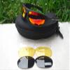 GALAXYLENSE Windproof Cycling Fishing Golfing Sport Camping Sunglasses - Men & Women Glasses -100% UVab Protection With 3 Color Lenses view 2