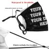 LALLRI Custom Face Mask For Men Personalized Masks For Women Design Masks Your Photo Text Logo Bandanas Reusable Face Cover view 4