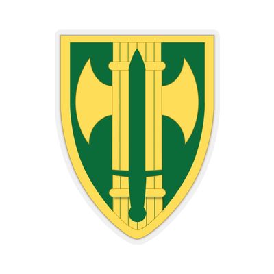 Kiss-Cut Stickers - Army - 18th MP BDE wo Txt wo DS (3"x3", White)