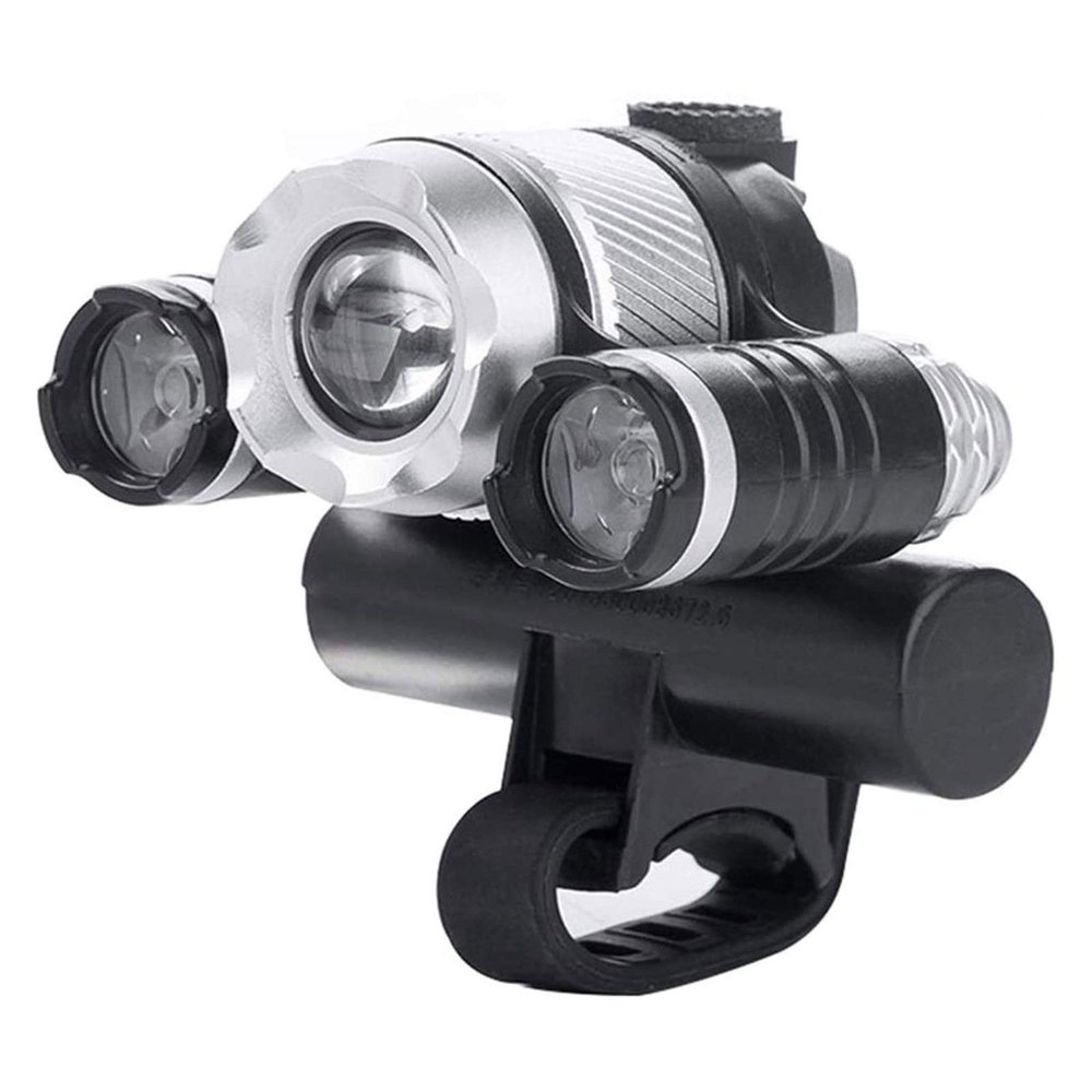 HHWKSJ Rechargeable Bike Lights Set -Waterproof Front Headlight Easy to Fit & Mount