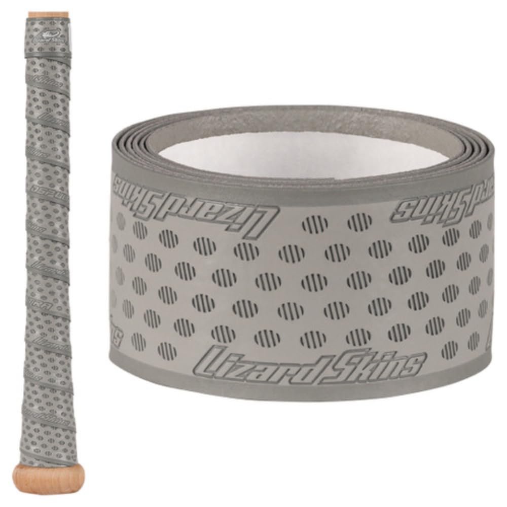 Lizard Skins DSP Ultra Bat Grip, Platinum Gray, 1.8 mm