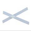 ExactFitt Replacement Ear Socks for Oakley Pitchman OX8050 OX8096 OX8105 OO9439 Tincup Glass Frames (Milky White - 1 Pair) view 1