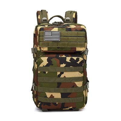 AUXDIQ 45L Military Backpack Tactica Rucksack Outdoor Assault Pack Hiking Travel Rucksacks